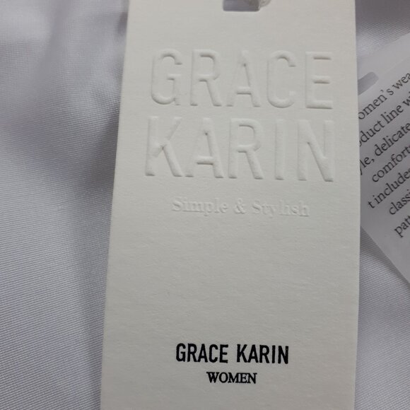 Grace Karin 50’s Inspired White Petticoat - Picture 8 of 15